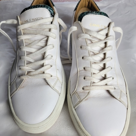 Canal St. Martin Eugene white sneakers - Picture 4 of 13